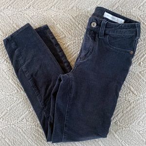 Pilcro and the Letterpress Black Skinny Jeans